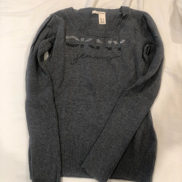 DKNY jeans scoop neck sweater - Picture 2 of 5